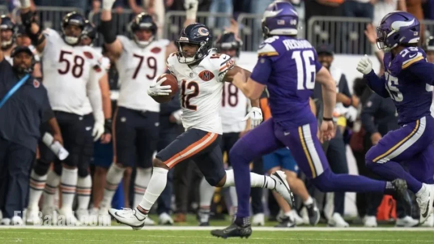 Bears Lead NFC North, Rank Third in Division Win Odds