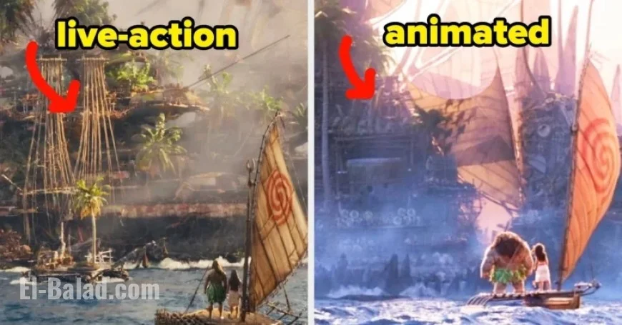 First Live-Action Moana Trailer Debuts, Comparing to Animated Film Scenes