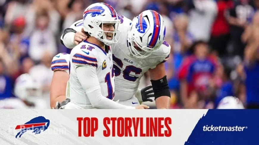 Top 5 Storylines for Bills vs. Texans Showdown