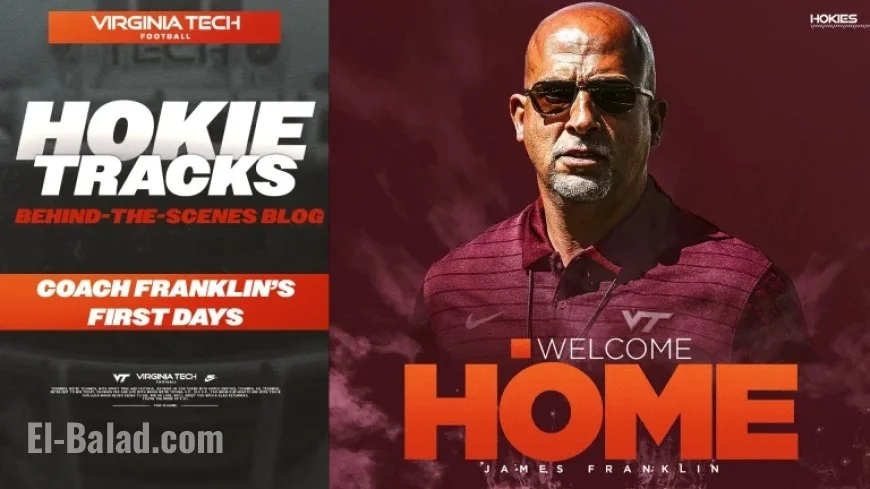 Exploring Coach Franklin’s Impact in His First Days at Hokie Tracks
