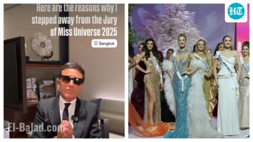 Judge Resigns, Citing Rigged Miss Universe 2025 and Jury-Contestant Affair