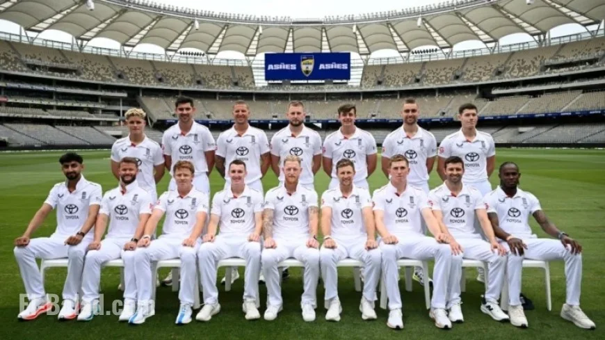 England Announces Squad for First Ashes Test in Perth