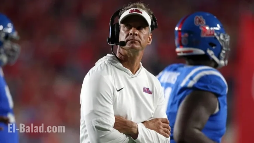 Lane Kiffin’s Coaching Turmoil Threatens Ole Miss’s Playoff Aspirations
