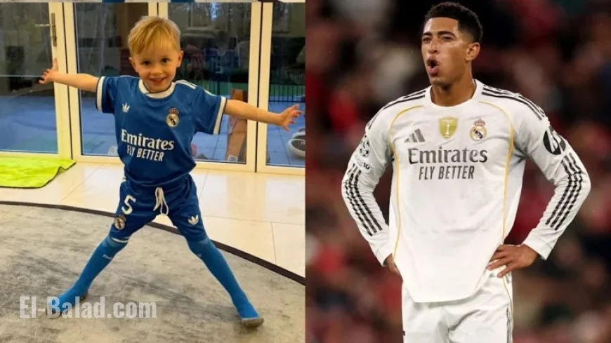 James Maddison’s Son Wears Jude Bellingham’s Real Madrid Kit: A ‘Wise Choice’