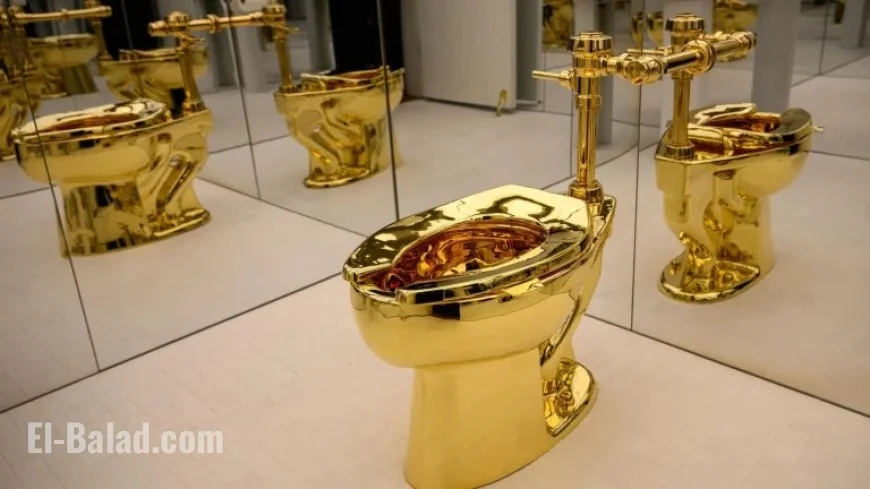 Golden Toilet Linked to Trump Sells for $12.1 Million