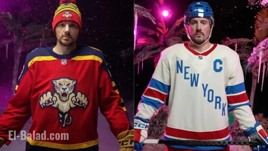 Rangers and Panthers Unveil Nostalgic Winter Classic Jersey Designs