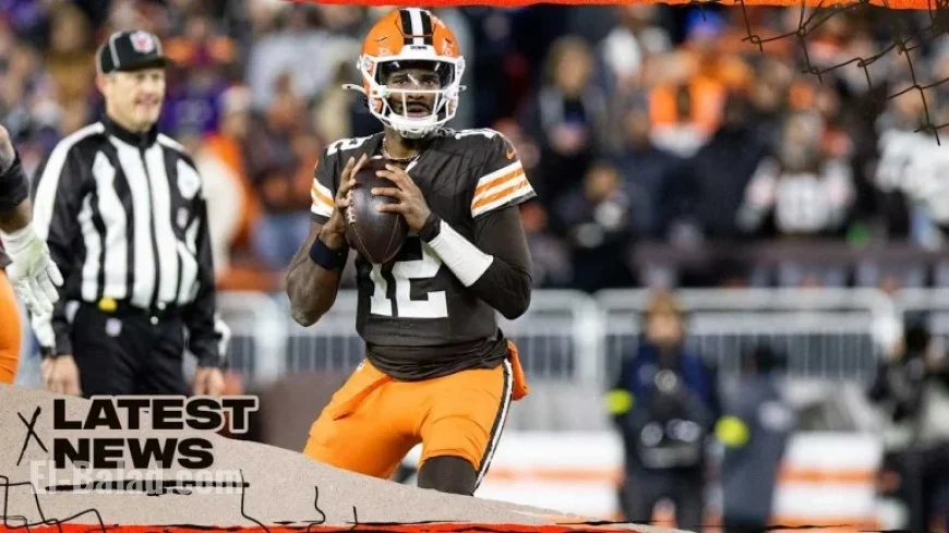 Shedeur Sanders Set to Start Week 12 vs. Raiders