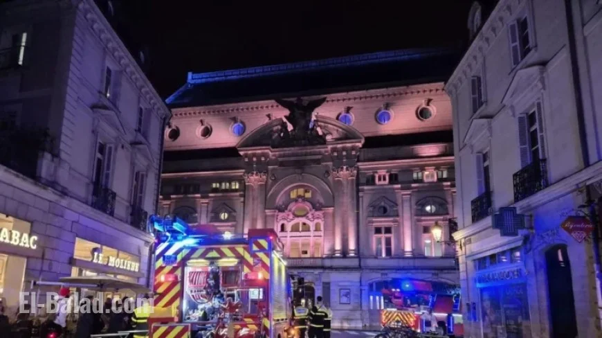 Fire Alert at Grand Théâtre de Tours: Equipment Malfunction