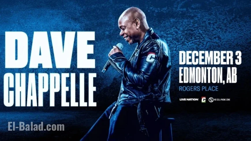 Dave Chappelle to Perform on December 3, 2025