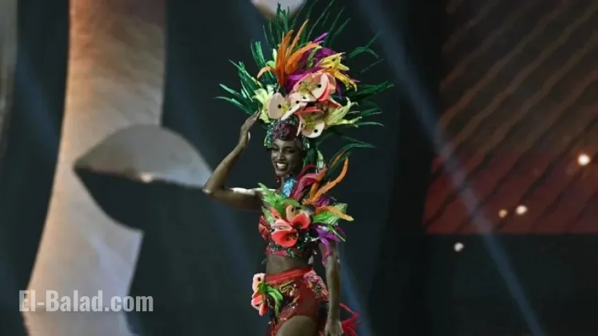 Miss Jamaica Falls on Stage at Miss Universe Preliminaries – Shocking Video