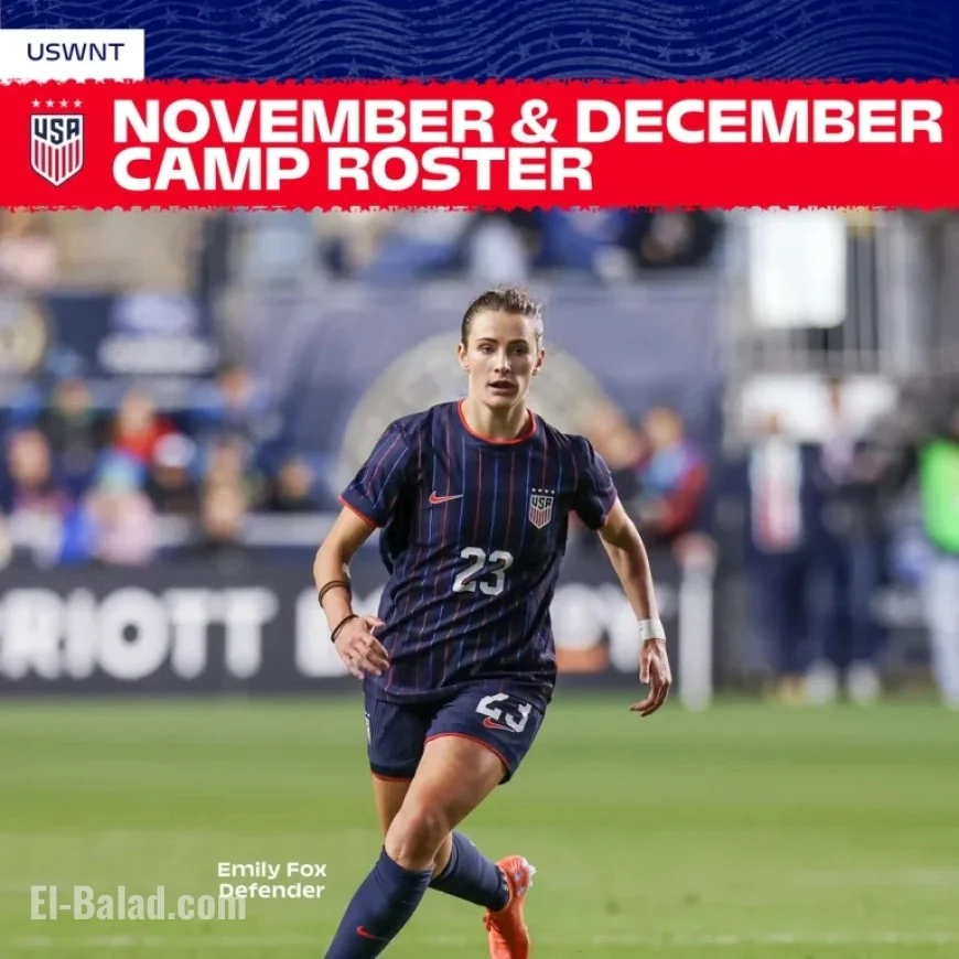 Hayes Announces 26-Player USWNT Roster for Italy Matches in Florida