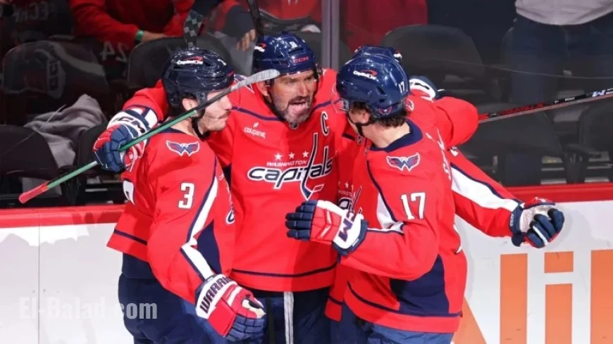 Ovechkin Nets 903rd Goal as Capitals Defeat Kings
