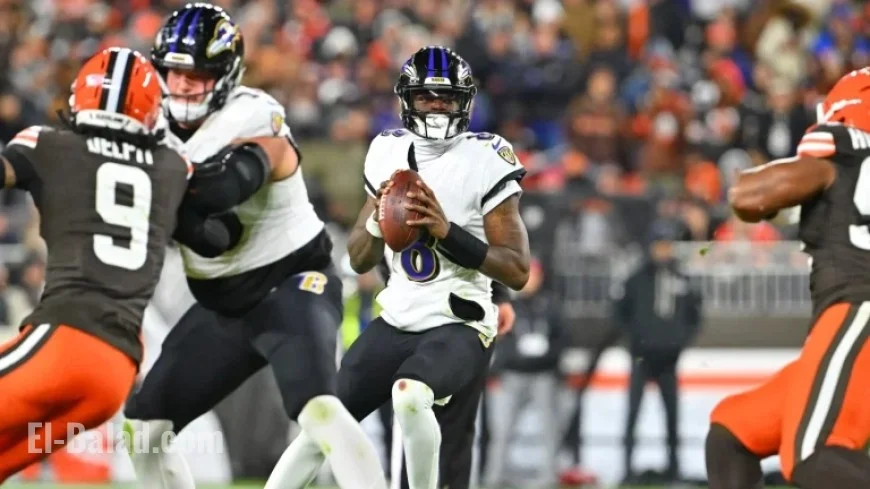 Lamar Jackson Skips Wednesday Practice Due to Ankle Injury