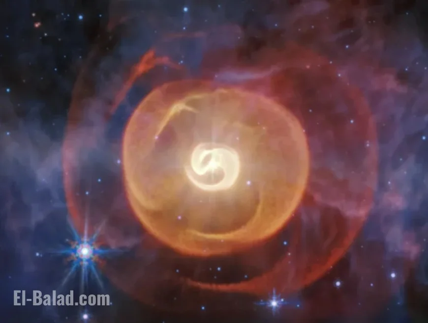 Webb Reveals Four Spiraling Dust Shells Around Apep, Limits Long Orbit