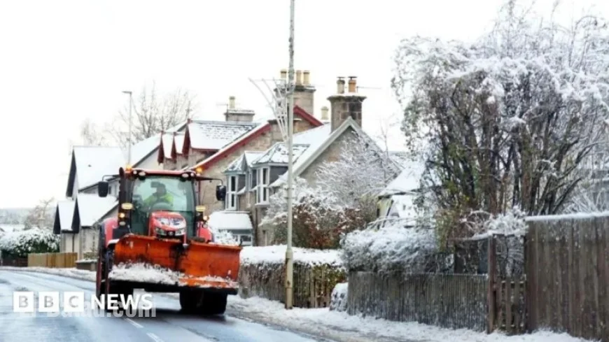 Amber Warning Issued for Snow Amid UK’s Persisting Cold Snap