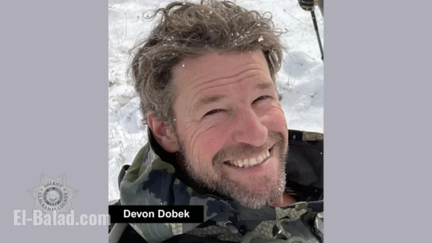 Sheriff Recovers Remains of Missing Hunter Devon Dobek