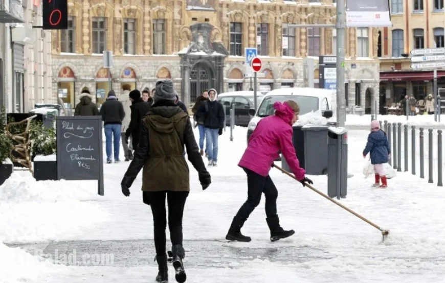 Cities Facing Snow in France in Coming Days
