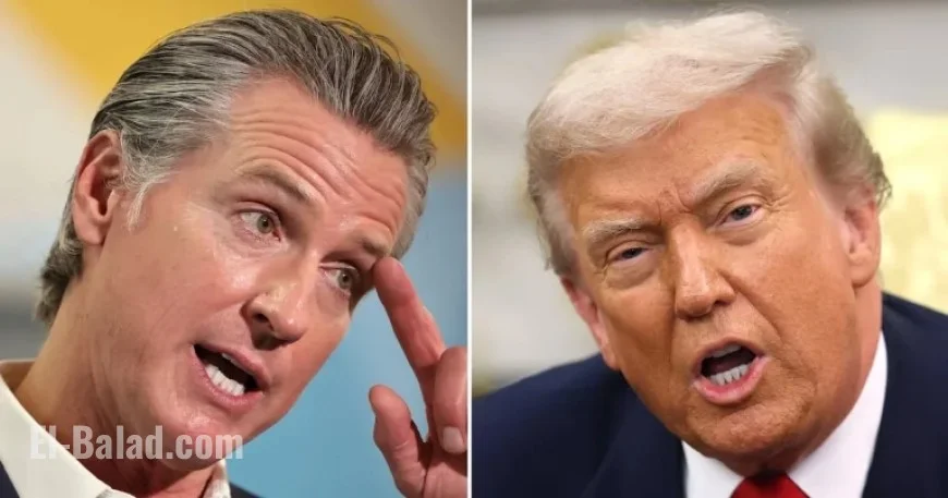 Gavin Newsom Translates Trump’s Interest Rate Rant at Saudi-US Investment Forum