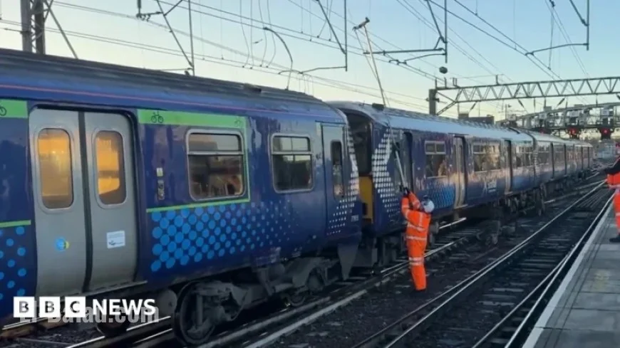 Glasgow Train Services Disrupted Due to Damaged Electric Wires