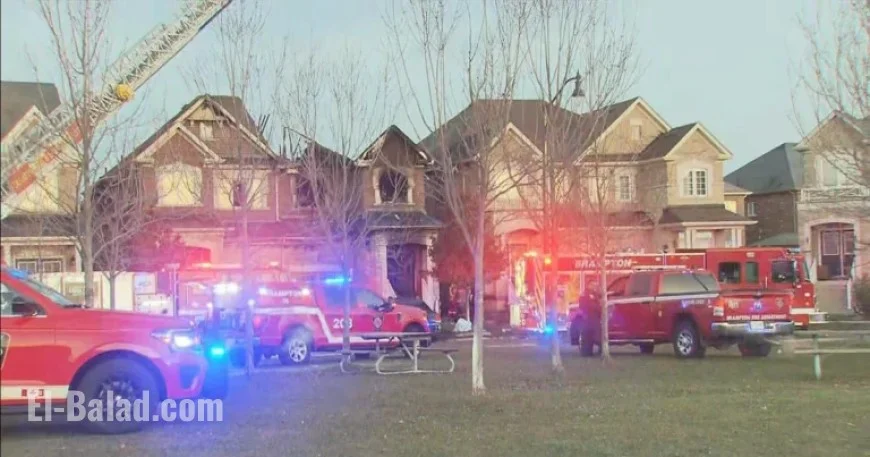 Brampton House Fire Leaves Two Dead, Four Critically Injured: Police Report