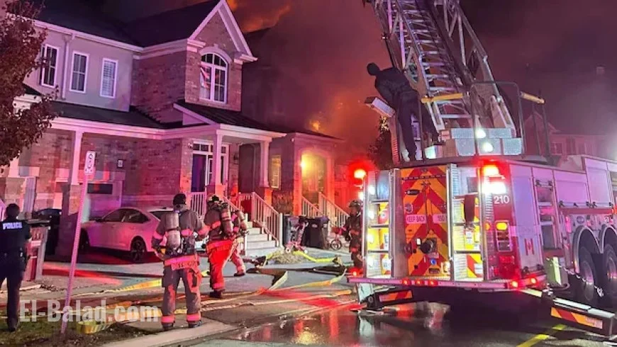 Two Dead, Child Critically Injured in Brampton House Blaze