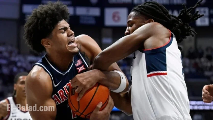 Koa Peat Shines with Athleticism in Arizona’s Victory Over UConn