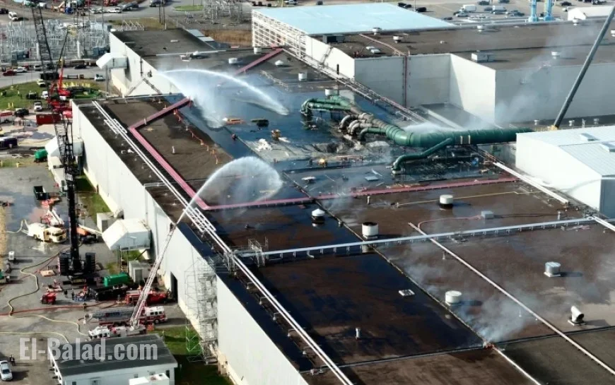 Firefighters Combat Blaze at Novelis Aluminum Plant in Oswego County