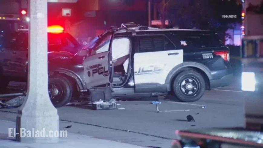 Fatal Alhambra Crash Kills Officer and Another; Injures Two