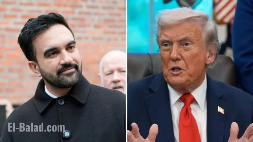 Trump to Meet NYC Mayor-elect Mamdani at White House Friday