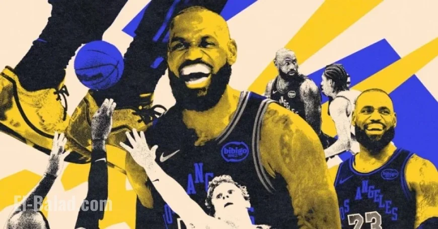 LeBron James Shines in Return to Lakers