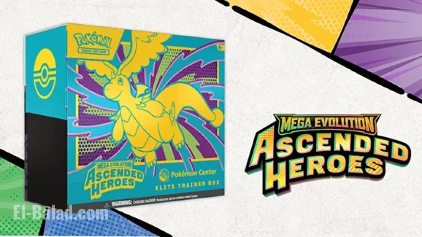 Pokémon TCG: Mega Evolution Elite Trainer Box Launches at Pokémon Center