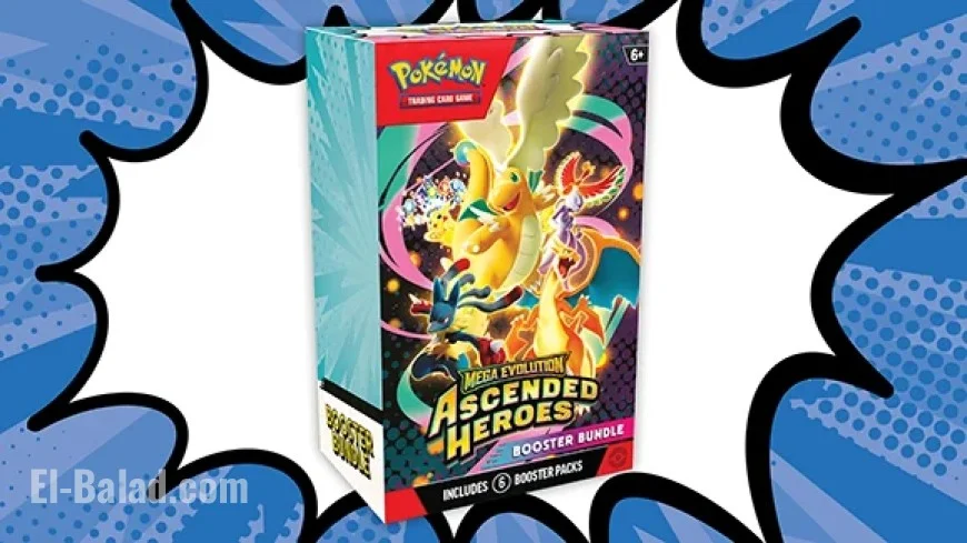 Pokémon TCG Introduces Mega Evolution with Ascended Heroes Booster Bundle