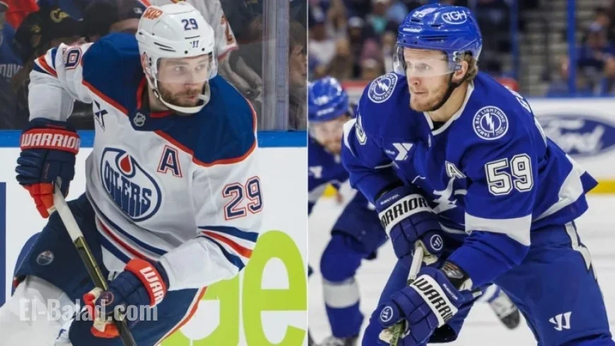 Draisaitl Battles Guentzel as Oilers Face Lightning