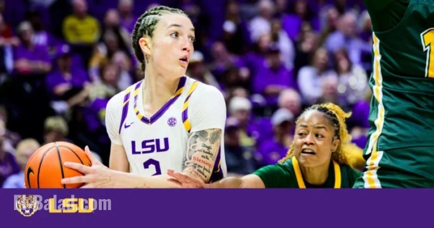 No. 5 LSU Hosts Alcorn State in Thursday Night Showdown