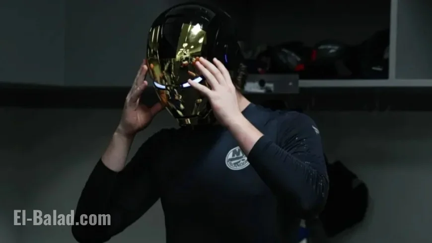 Ritchie Secures 3-2 Victory Over Dallas with Iron Man Mask