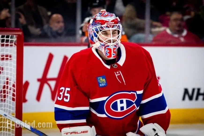 Montembeault Faces Challenges as Winds Shift for the Canadiens