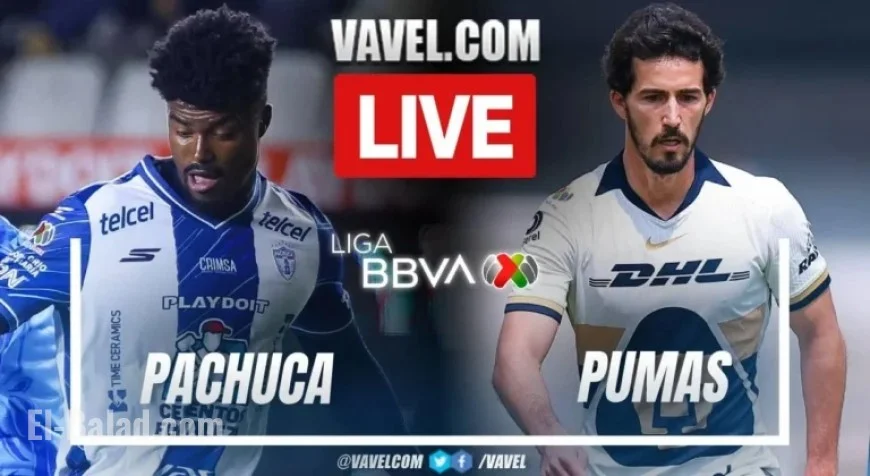 Pachuca vs Pumas Live Score: Match Kicks Off at 0-0