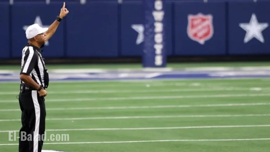 NFL Referee Adrian Hill Injured, Carted Off During Bills-Texans Clash