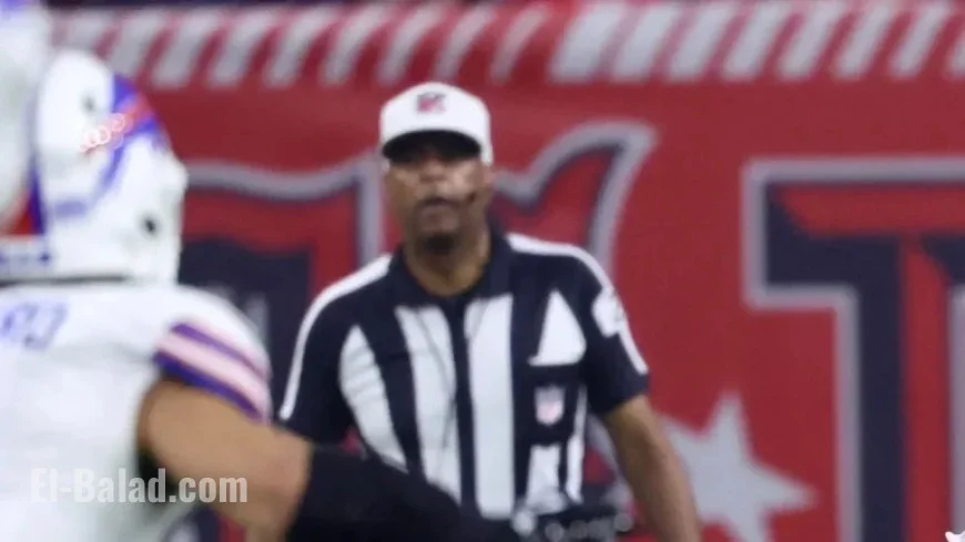 NFL Referee Exits Game Injured During Bills-Texans Thursday Night Match