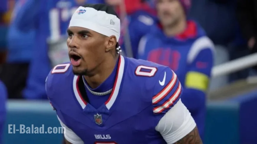 Bills WR Keon Coleman Officially Inactive for Thursday Night Football