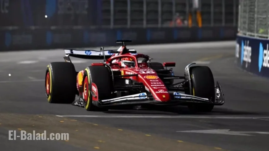 Leclerc Leads Albon and Tsunoda in Las Vegas FP1