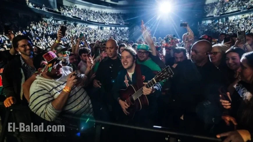 Billy Strings Engages Albany Crowd with In-Crowd Guitar Performance