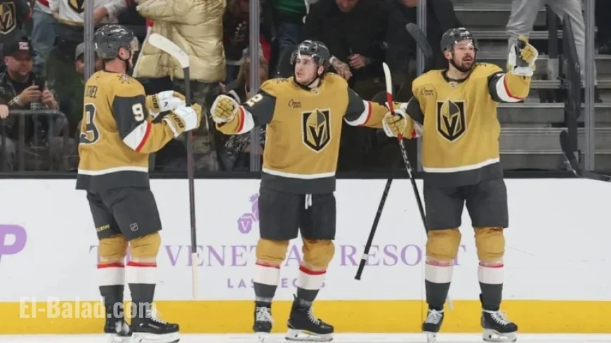 Golden Knights Halt Rangers’ Six-Game Road Winning Streak