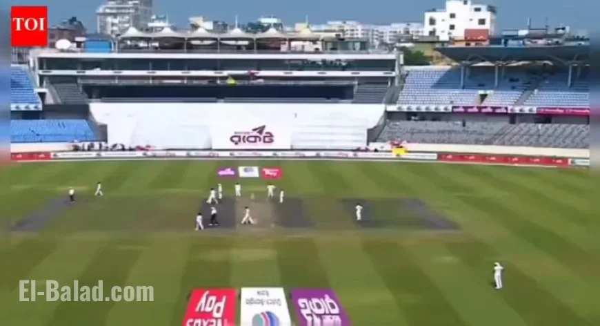 Earthquake Disrupts Bangladesh vs. Ireland Test in Dhaka: Watch Now
