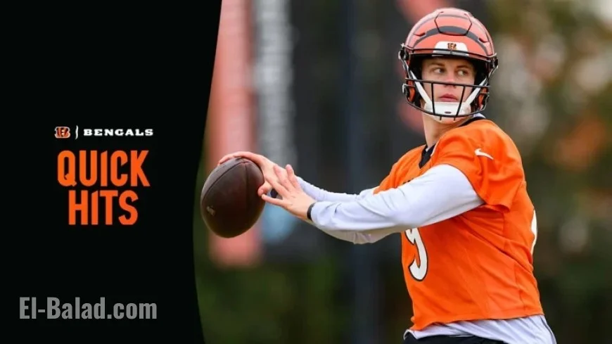 Joe Burrow Shines in Second Full Practice, Earning Praise as “Football Freak”