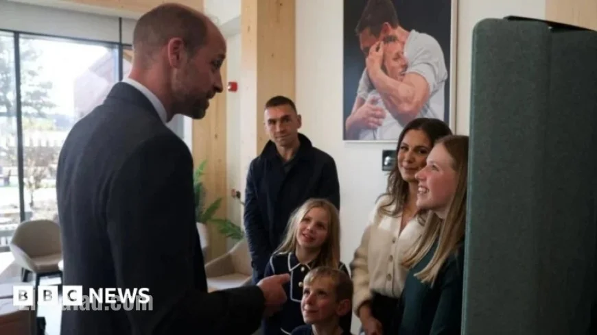 William Inaugurates Rob Burrow Centre for MND in Leeds