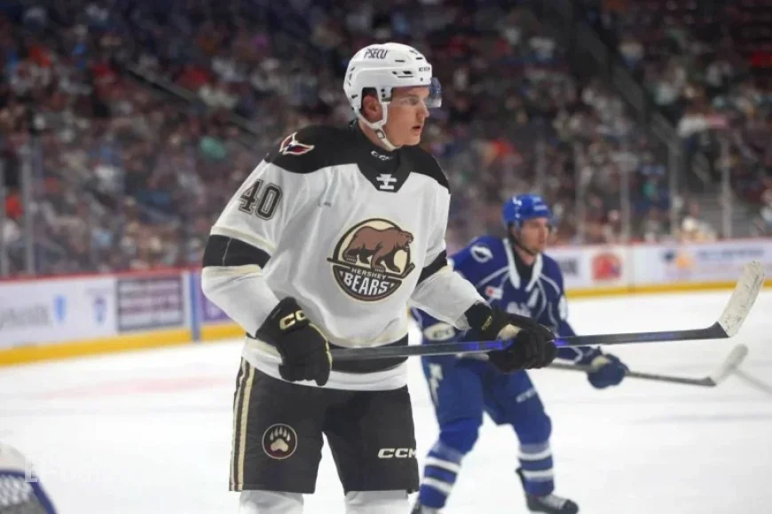Ilya Protas Leads Hershey Bears in Points, Goals Early in Career