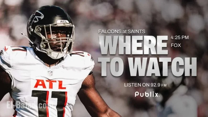 Watch, Listen, Stream Falcons vs. Saints Game