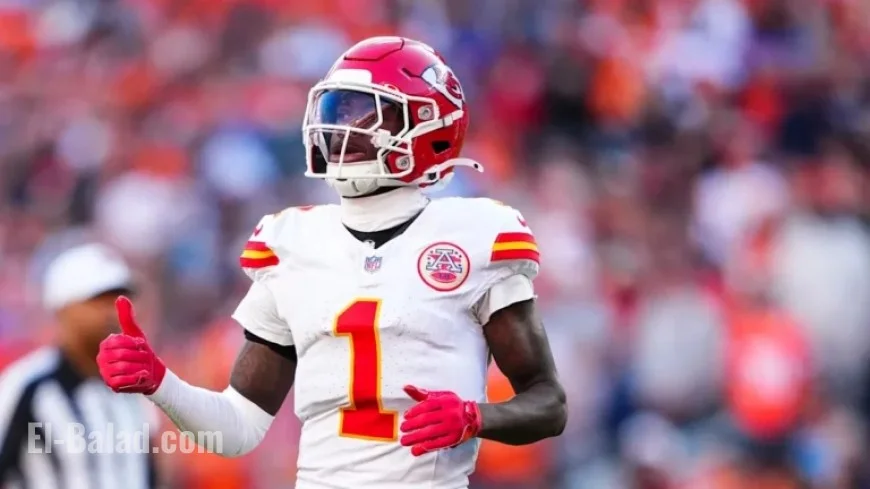 Xavier Worthy Set to Compete Against Colts