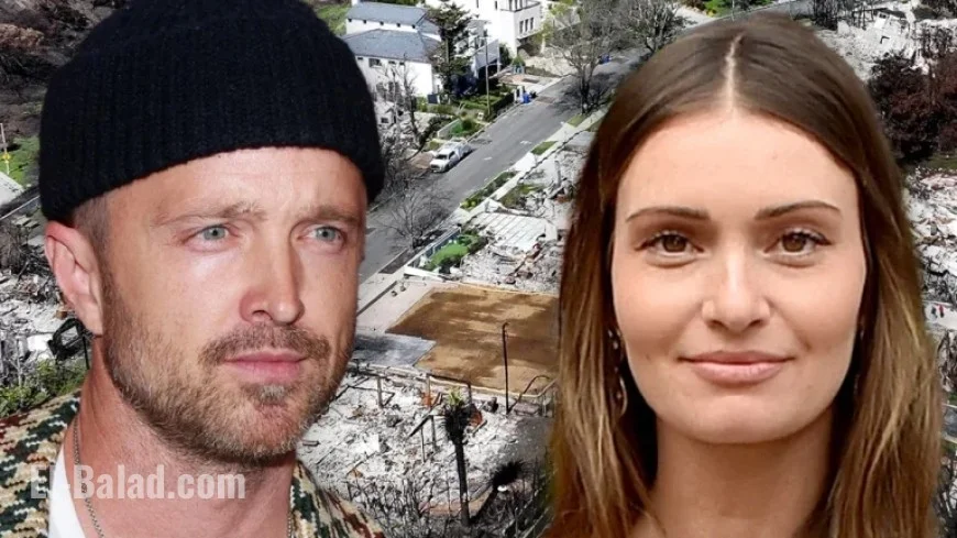 Aaron Paul Relocates Family to Paris Amid Los Angeles Wildfires